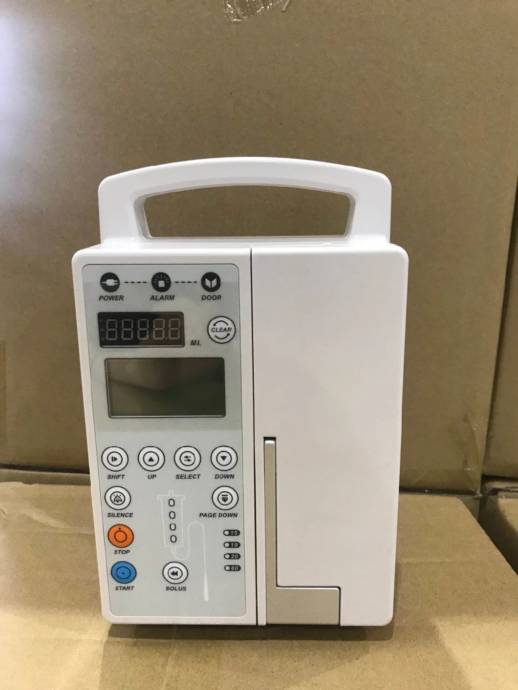 Portable Vet Syringe Infusion Pump Veterinary Electric Syringe Infusion Pump Veterinary Pump for Clinic Hospital