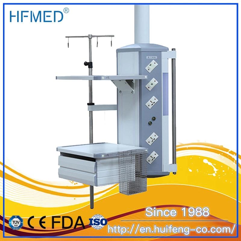 Hospital Equipment Gas Supply Operating Room Ceiling Mounted Surgical Column (HFZ-L)