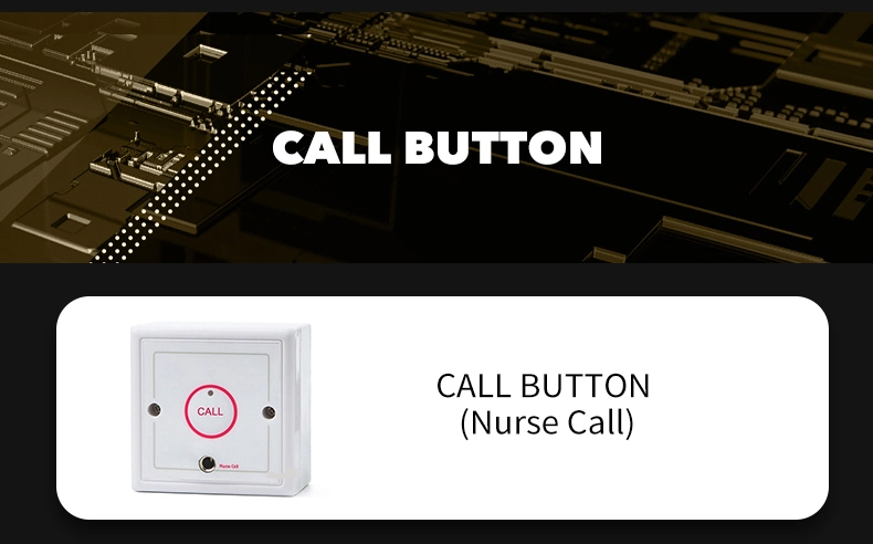 Panicfree OEM Top Quality Medical ABS Standard Nurse Call System Ward Nursing Equipment Nurse Call Handset for Healthcare Facilities