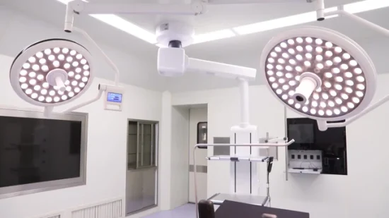 Lámpara de operación sin sombra LED para sala quirúrgica de techo de hospital